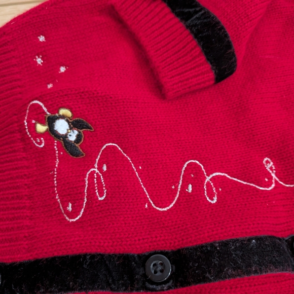 Y2K Disney Embroidered Winnie The Pooh Cardigan - Picture 5 of 6